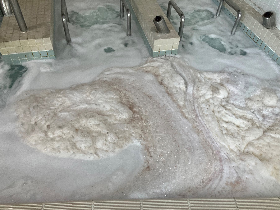 浴槽循環配管洗浄・貯水清掃